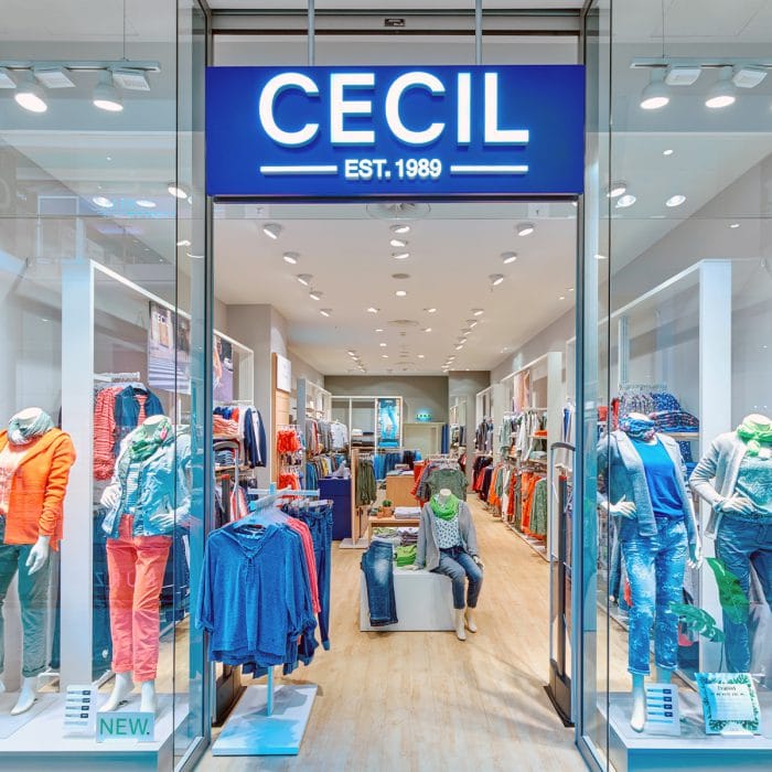 Shopfront von Cecil im Emmen Center