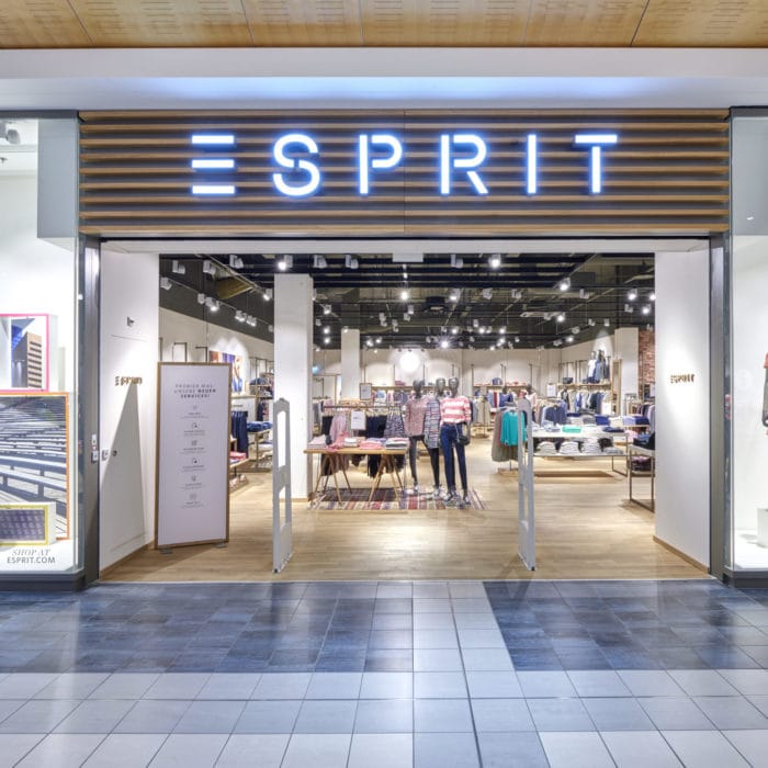 Shopfront von Esprit im Emmen Center
