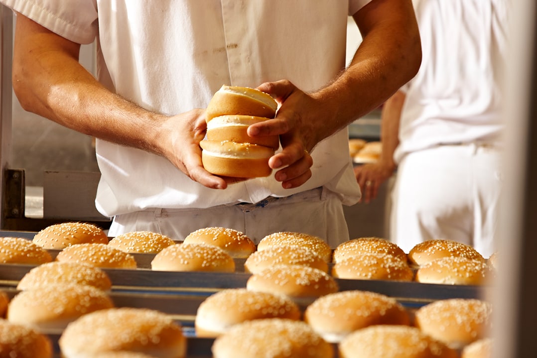Mc Donalds Emmen Center knusprige Burger Buns