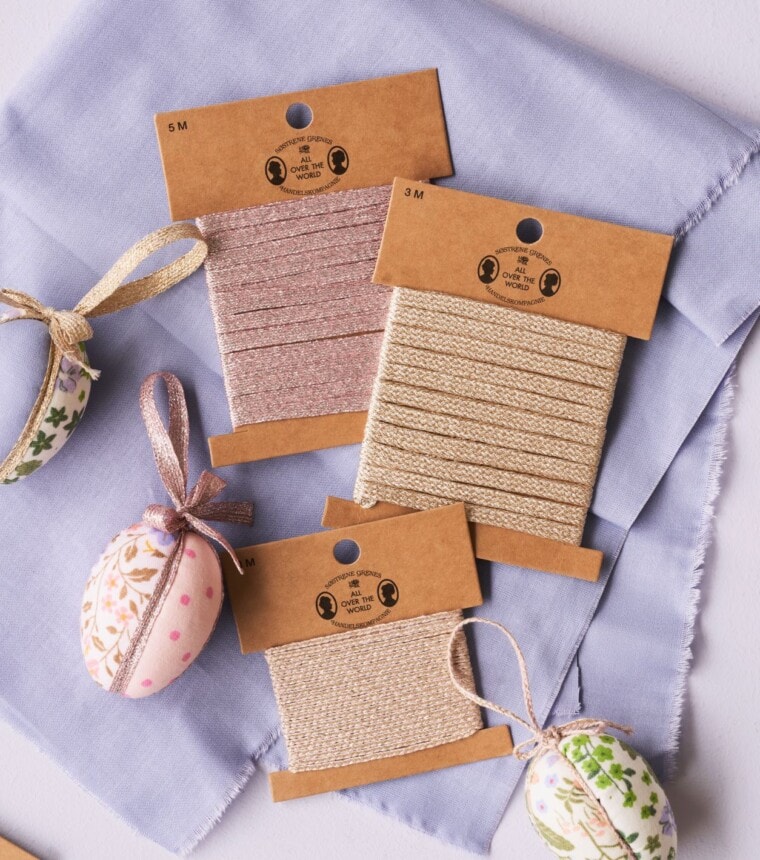 GLITZERBAND 5 M, DIVERSE FARBEN von Sostrene Grene